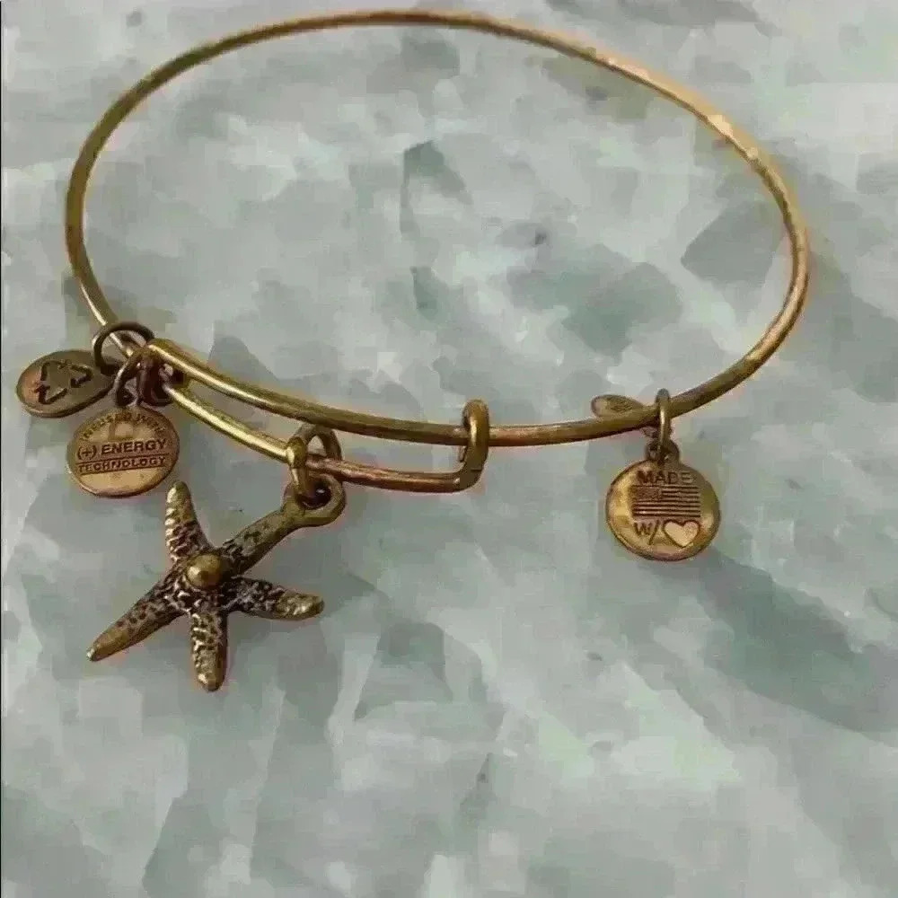 Alex and Ani star fish bracelet